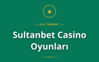 Sultanbet Casino Oyunları tanıtımı