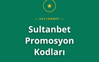 Sultanbet Promosyon Kodları açıklama