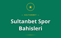 Bilinçli oyunla Sultanbet Spor Bahisleri deneyimi